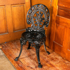 #45413 - Vintage&nbsp;Style&nbsp;Cast&nbsp;Aluminum&nbsp;Garden&nbsp;Chair&nbsp;image