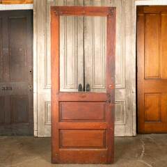 #45625 - 34x84&nbsp;Salvaged&nbsp;Antique&nbsp;Half&nbsp;Lite&nbsp;Entry&nbsp;Door&nbsp;image