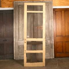 #45799 - 32x95&nbsp;Salvaged&nbsp;Antique&nbsp;Wood&nbsp;Screen&nbsp;Door&nbsp;image