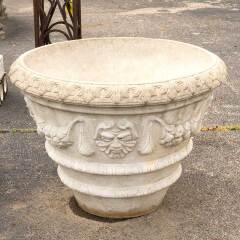 #45847 - Large&nbsp;Cast&nbsp;Concrete&nbsp;Garden&nbsp;Patio&nbsp;Planter&nbsp;Urn&nbsp;image