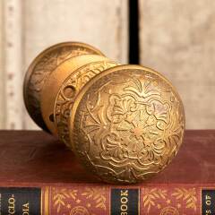 #45881 - Antique&nbsp;Mallory&nbsp;Wheeler&nbsp;Doorknob&nbsp;Hardware&nbsp;image