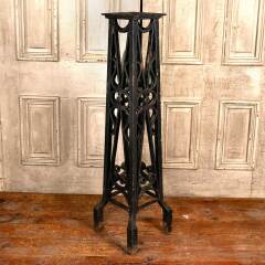 #45976 - Antique&nbsp;Wrought&nbsp;Iron&nbsp;Exterior&nbsp;Lamp&nbsp;Base&nbsp;image