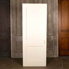 #46120 - 30x78&nbsp;Antique&nbsp;2&nbsp;Panel&nbsp;Wood&nbsp;Interior&nbsp;Door&nbsp;image