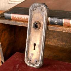 #46204 - Antique&nbsp;Arts&nbsp;&&nbsp;Crafts&nbsp;Doorknob&nbsp;Backplate&nbsp;image