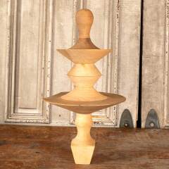 #46246 - Large&nbsp;Vintage&nbsp;Turned&nbsp;Wood&nbsp;Finial&nbsp;image