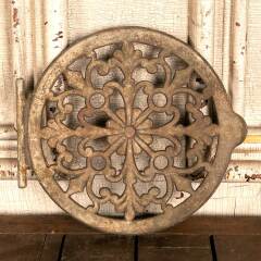 #46294 - Antique&nbsp;Decorative&nbsp;Round&nbsp;Cast&nbsp;Iron&nbsp;Door&nbsp;image