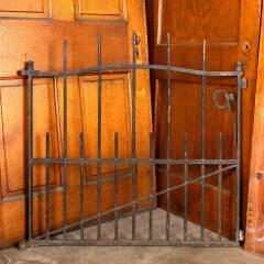 #46359 - Salvaged&nbsp;Antique&nbsp;Wrought&nbsp;Iron&nbsp;Garden&nbsp;Gate&nbsp;image