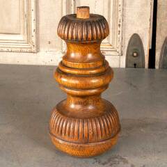 #46381 - Antique&nbsp;Oak&nbsp;Turned&nbsp;Furniture&nbsp;Finial&nbsp;/&nbsp;Foot&nbsp;image