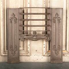 #46498 - Salvaged Antique Cast Iron Fireplace Front image