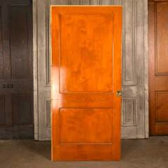 #46521 - 36x80&nbsp;Salvaged&nbsp;2&nbsp;Panel&nbsp;Pine&nbsp;Pocket&nbsp;Door&nbsp;image