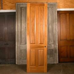 #46528 - 28x96&nbsp;Salvaged&nbsp;Interior&nbsp;4&nbsp;Panel&nbsp;Wood&nbsp;Door&nbsp;image