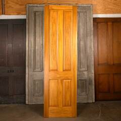#46531 - 28x96&nbsp;Salvaged&nbsp;Interior&nbsp;4&nbsp;Panel&nbsp;Wood&nbsp;Door&nbsp;image
