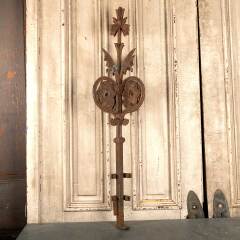 #46588 - Antique&nbsp;Ornate&nbsp;Cast&nbsp;Iron&nbsp;Widow's&nbsp;Walk&nbsp;Post&nbsp;image