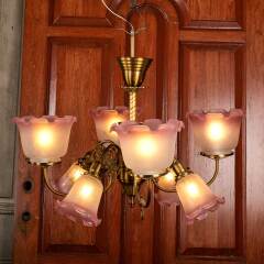 #46658 - Reproduction&nbsp;Victorian&nbsp;8&nbsp;Light&nbsp;Chandelier&nbsp;image