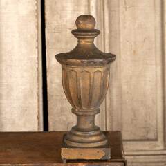 #46690 - Antique&nbsp;Heavy&nbsp;Cast&nbsp;Brass&nbsp;Finial&nbsp;image