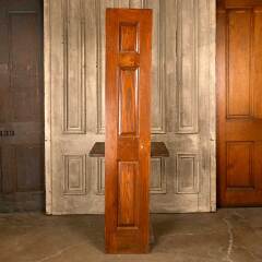 #46886 - 15x80&nbsp;Salvaged&nbsp;3&nbsp;Panel&nbsp;Oak&nbsp;Interior&nbsp;Door&nbsp;image