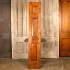 #46888 - 15x80&nbsp;Salvaged&nbsp;3&nbsp;Panel&nbsp;Oak&nbsp;Interior&nbsp;Door&nbsp;image