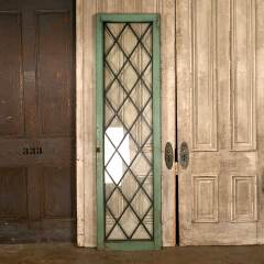 #46916 - 23x84&nbsp;Antique&nbsp;Leaded&nbsp;Glass&nbsp;Window&nbsp;image