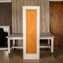 #47014 - 24x77&nbsp;Antique&nbsp;1&nbsp;Panel&nbsp;Wood&nbsp;Interior&nbsp;Door&nbsp;image