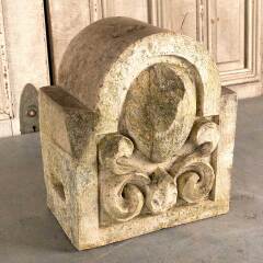 #47137 - Antique&nbsp;Terra&nbsp;Cotta&nbsp;Pediment&nbsp;Cartouche&nbsp;image