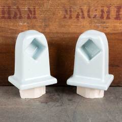 #47252 - Vintage&nbsp;Ceramic&nbsp;Towel&nbsp;Bar&nbsp;Holders&nbsp;image