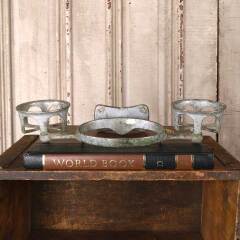 #47466 - Antique&nbsp;Bathroom&nbsp;Soap&nbsp;Dish&nbsp;&&nbsp;Cup&nbsp;Holder&nbsp;image