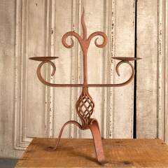 #47769 - Wrought&nbsp;Iron&nbsp;Candle&nbsp;Holder&nbsp;image