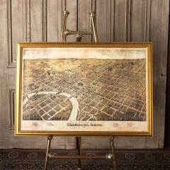 #47934 - Bird's&nbsp;Eye&nbsp;View&nbsp;Columbus,&nbsp;Ohio&nbsp;1872&nbsp;Poster&nbsp;image