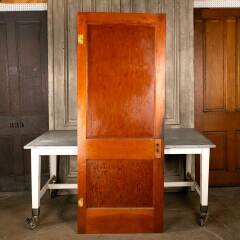 #47964 - 32x82&nbsp;Antique&nbsp;2&nbsp;Panel&nbsp;Pine&nbsp;Interior&nbsp;Door&nbsp;image