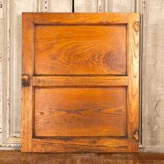 #48093 - Salvaged&nbsp;Antique&nbsp;2&nbsp;Panel&nbsp;Oak&nbsp;Cabinet&nbsp;Door&nbsp;image