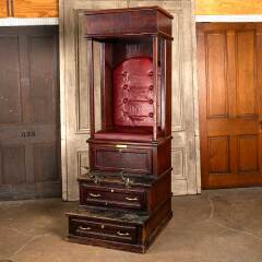 #48100 - Salvaged&nbsp;Wood&nbsp;Shoe&nbsp;Shine&nbsp;Stand&nbsp;/&nbsp;Booth&nbsp;image