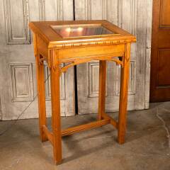 #48158 - Salvaged&nbsp;Oak&nbsp;Podium&nbsp;Stand&nbsp;Display&nbsp;Case&nbsp;image