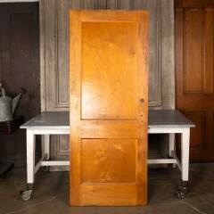 #48176 - 32x80&nbsp;Antique&nbsp;2&nbsp;Panel&nbsp;Wood&nbsp;Interior&nbsp;Door&nbsp;image