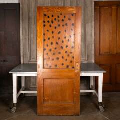 #48185 - 32x80&nbsp;Antique&nbsp;2&nbsp;Panel&nbsp;Wood&nbsp;Interior&nbsp;Door&nbsp;image