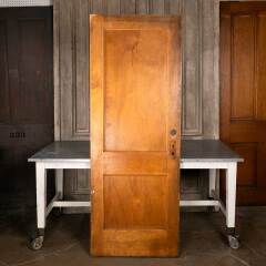#48186 - 30x80&nbsp;Antique&nbsp;2&nbsp;Panel&nbsp;Wood&nbsp;Interior&nbsp;Door&nbsp;image