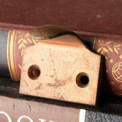 #48258 - Salvaged&nbsp;Bronze&nbsp;Window&nbsp;Sash&nbsp;Finger&nbsp;Lift&nbsp;image