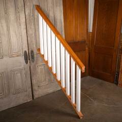 #48483 - Salvaged&nbsp;Interior&nbsp;Wood&nbsp;Staircase&nbsp;Balustrade&nbsp;image