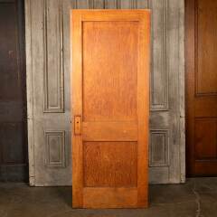 #48500 - 30x77&nbsp;Antique&nbsp;2&nbsp;Panel&nbsp;Pine&nbsp;Interior&nbsp;Door&nbsp;image