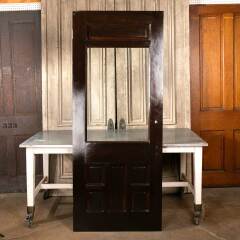 #48574 - 34x83&nbsp;Antique&nbsp;Half&nbsp;Lite&nbsp;Pine&nbsp;Entry&nbsp;Door&nbsp;image