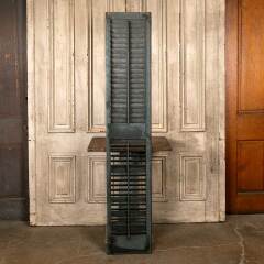 #48646 - Antique&nbsp;Exterior&nbsp;Louvered&nbsp;Wood&nbsp;Shutter&nbsp;image