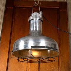 #48875 - Salvaged&nbsp;Industrial&nbsp;Aluminum&nbsp;Pendant&nbsp;Light&nbsp;image