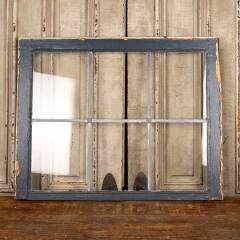 #48907 - Salvaged&nbsp;Antique&nbsp;Leaded&nbsp;Glass&nbsp;Window&nbsp;Sash&nbsp;image