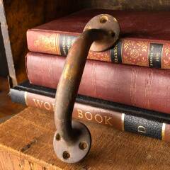 #48959 - Antique&nbsp;Solid&nbsp;Brass&nbsp;Door&nbsp;Handle&nbsp;Hardware&nbsp;image