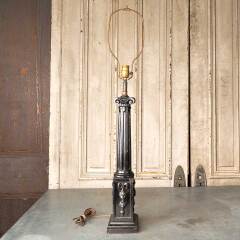 #49049 - Vintage&nbsp;Wood&nbsp;Ionic&nbsp;Column&nbsp;Table&nbsp;Lamp&nbsp;image