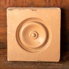 #49089 - Antique&nbsp;Wood&nbsp;Rosette&nbsp;Interior&nbsp;Trim&nbsp;Block&nbsp;image