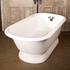 #49172 - 30x60&nbsp;Antique&nbsp;Cast&nbsp;Iron&nbsp;Apron&nbsp;Bathtub&nbsp;image