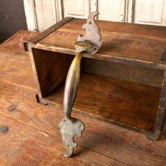 #49260 - Antique&nbsp;Brass&nbsp;Entry&nbsp;Door&nbsp;Handle&nbsp;Hardware&nbsp;image