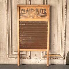 #49359 - Antique&nbsp;MADE-RITE&nbsp;Columbus&nbsp;Washboard&nbsp;image
