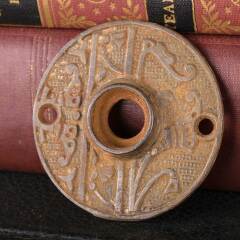 #49600 - Antique&nbsp;Ornate&nbsp;Doorknob&nbsp;Rosette&nbsp;Hardware&nbsp;image