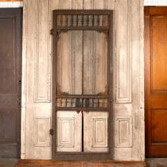 #49713 - 36x88&nbsp;Antique&nbsp;Victorian&nbsp;Wood&nbsp;Screen&nbsp;Door&nbsp;image